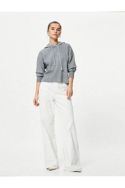 Koton Women's Clothing Sweater - 4wak90021ht Gray