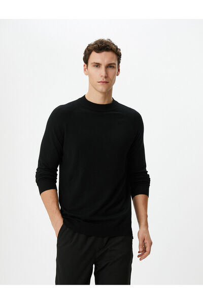 Koton Pulover de bază Tricoturi guler cu mânecă lungă