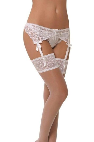 NBB 1001 Lacy Garter Σετ κορδονιών 2 τεμαχίων