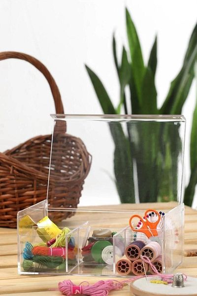 Sembol Gross 6-Compartment Specially Designed with Lid - Large Tea Box