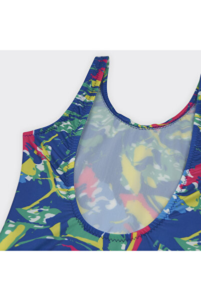 Panço Kız Çocuk Çok Renkli Mayo