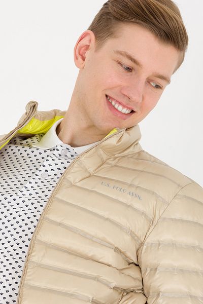 U.S. Polo Assn. Men's Stone Color Coat 50261419 -Vr049