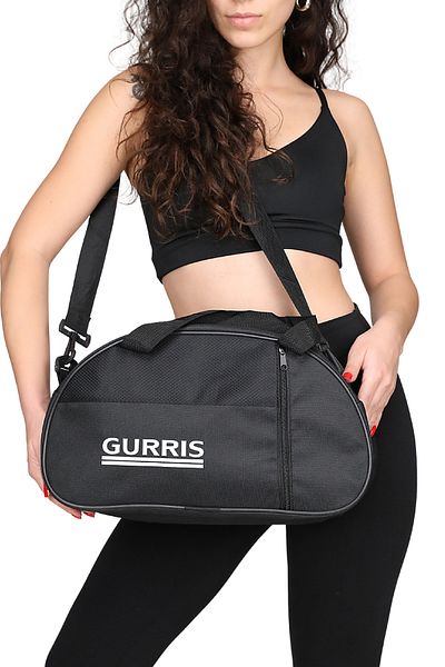 GURRIS Geantă unisex pentru sport și călătorie - cu mână și curea de umăr, albastru negru verde