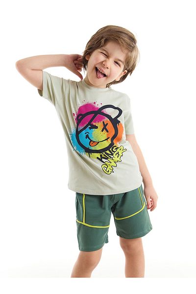 MSHB&G Let's Laugh Boy's T-shirt Shorts Set