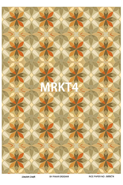 LİNEART سلسلة ترصيع MRKT4 ديكوباج نحاس 30*42 سم