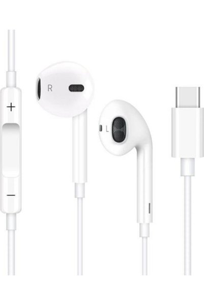 Gökkuşağı IPHONE15 15PRO 15 Promax 15PLUS Uyumlu Yeni Nesil Usb-C Uyumlu Kablolu Kulaklık