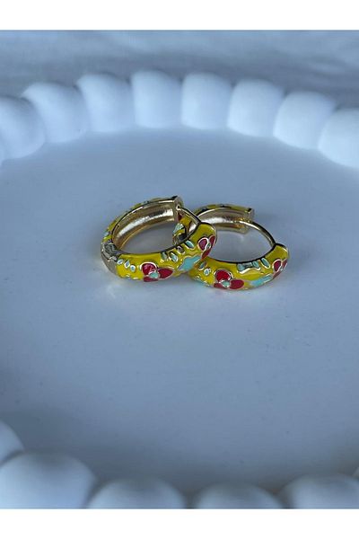 Sens Steel Multicolour Earrings