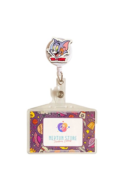 neptünstore حامل بطاقات توم وجيري يويو، حامل بطاقات يويو للتعليق، حامل شارة ا...