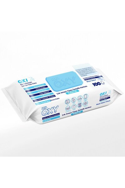 Oxy Mr. Çok Amaçlı Yüzey Temizlik Havlusu 100'lü - Beyaz Sabun