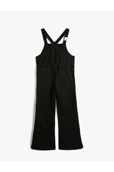 Koton Salopet-Overall mit Trägern, Taschen und Beinen mit Reißverschluss
