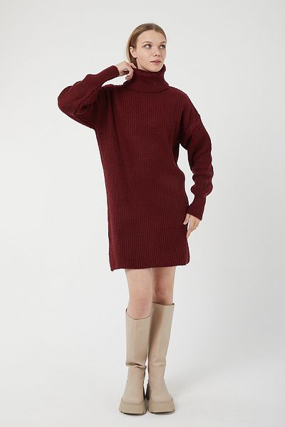 POODLE Rochie de tricotaj cu model Thessaloniki pentru femei