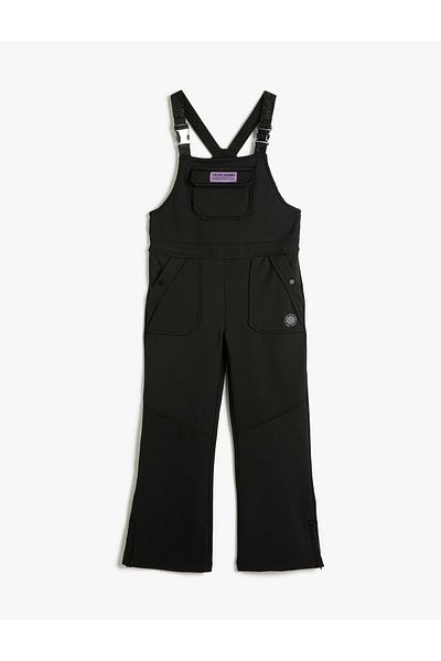 Koton Salopet-Overall mit Trägern, Taschen und Beinen mit Reißverschluss