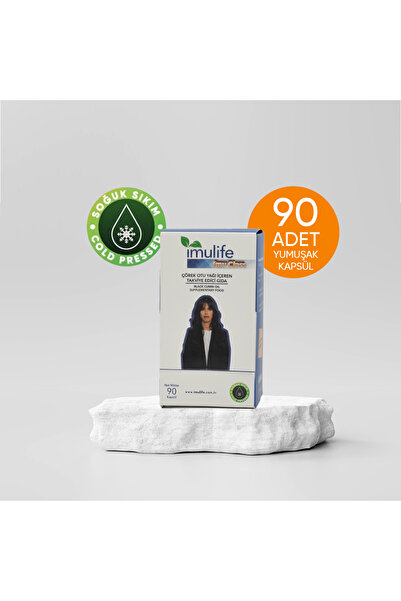 IMULIFE Çörek Otu Yağı Yumuşak Kapsül 1050mg 90lı
