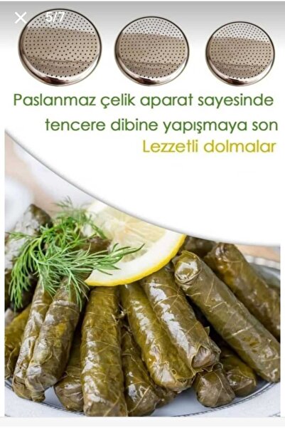 EMPA A V M ABANT PASLANMAZ ÇELİK 26 CM DOLMA SARMA ALTLIĞI