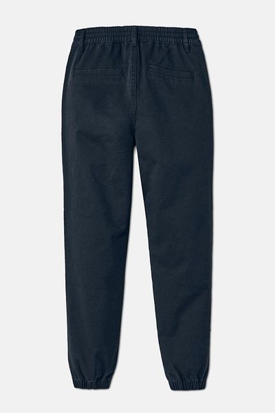 Tchibo Kids Boy Pull On Solid Chino Pants, Navy