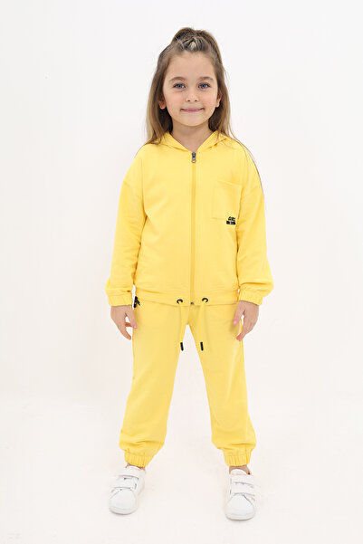 Toontoy Set de trening brodat pentru fete