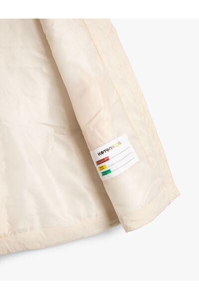 Koton Puffer Vest Stand Collar Zippered Pocket