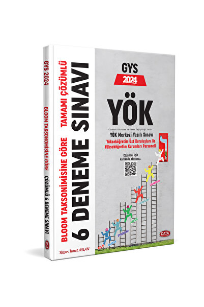 Data Yayınları Data 2024 GYS YÖK Yükseköğretim Kurumları Personeli 6 Deneme Ç...