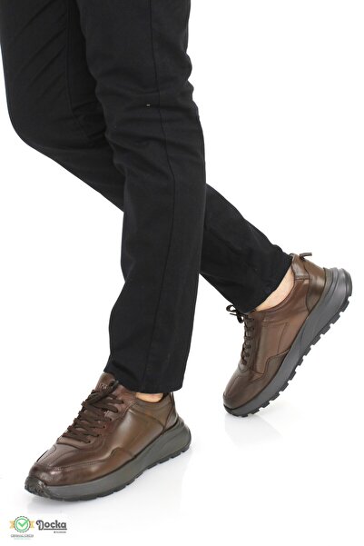 MARCOMEN Erkek Hakiki Deri Mevsimlik Hafif Yumuşak Ortopedik Ayakkabı MR4K/CS20342