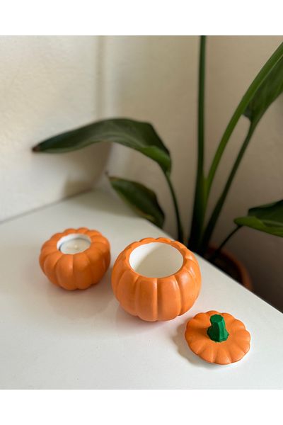 yeyu candles Pumpkin Box and Tealight Candle