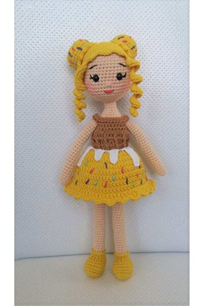 Toyscity Limonlu Cupcake Bebek Organik Oyuncak