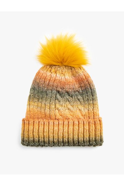 Koton Knitted Pompom Beret