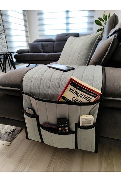 ByDekor Design Armchair Sofa Bed Edge Control Tablet Book Phone Organizer