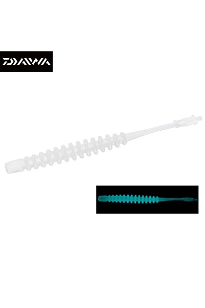 daiwa Gekkabijin Ajing Beam Silikon Yem Glow White