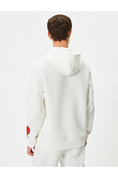 Koton Μακρυμάνικο με στάμπα με άδεια Snoopy Hoodie