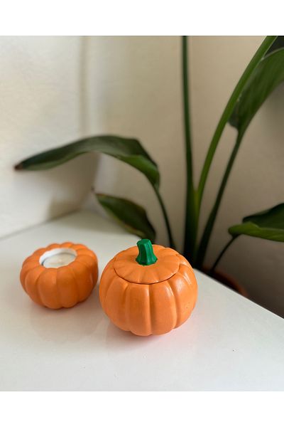yeyu candles Pumpkin Box and Tealight Candle
