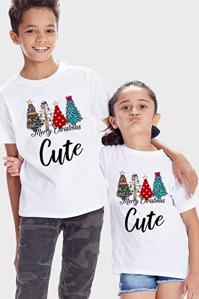 modacix Yılbaşı Aile Kombini Yap Çocuk (SADECE ÇOCUK TİŞÖRTÜDÜR) Tek Ürün Bedelidir.