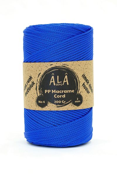 aladepo 200 g Πολυεστέρας (PP) Μακραμέ Σχοινί - Σχοινί 2mm, Σχοινί Supla και Σχοινί τσάντας