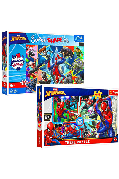 Trefl PUZZLE SET SPİDERMAN TEMALI 6+ YAŞ
