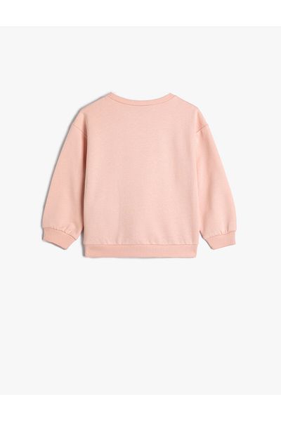 Koton Marie Sweatshirt Licensed Long Sleeve Crew Neck Raised Cotton