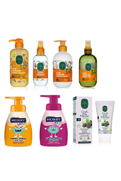 Eyüp Sabri Tuncer Bebek Seti (ŞAMPUAN, LOSYON, KOLONYA, YAĞ, KÖPÜK SABUN, DİŞ...