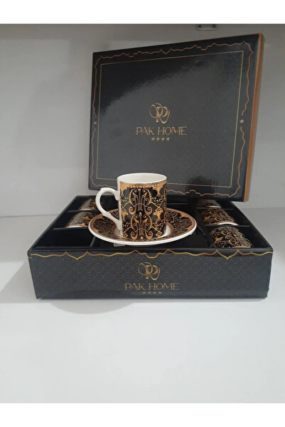 Mestore طقم فناجين قهوة فاخرة من البورسلين مكون من 6 قطع Royaleks-PAK-2206