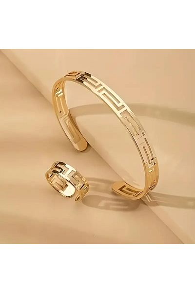 Ayzen Bracelet Ring Set