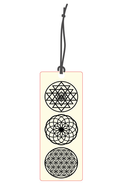 Genel Markalar Yaşam Çiçeği, Sri Yantra ve Torus Bolluk Bereket Oto Kokusu ve...