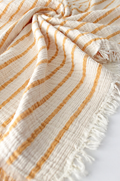 O&G Collection بطانية أطفال مزدوجة الجوانب 100% قطن موسلين متعدد / بطانية / ه...