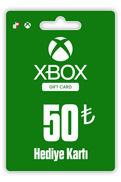 xbox 50 Tl Hediye Kartı