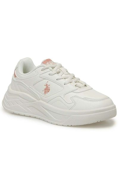 U.S. Polo Assn. U.S. Polo Assn Martha Unisex Sneaker - Beige Sports Shoes
