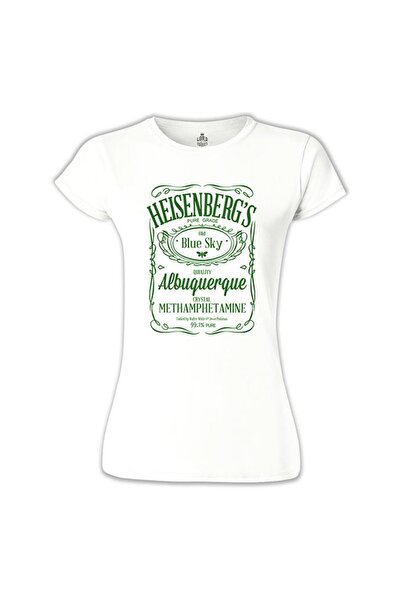 Lord T-Shirt Breaking Bad - تيشيرت نسائي أبيض من Heisenberg