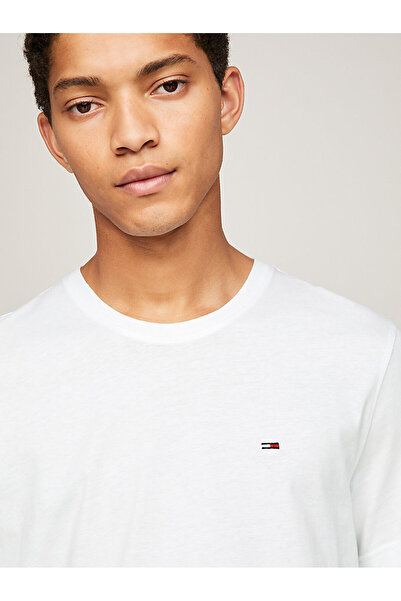 Tommy Hilfiger Men's Tjm Xslim Jersey T-Shirt - White