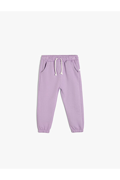 Koton Pantaloni de sport Jogger Basic din bumbac - Talie elastică