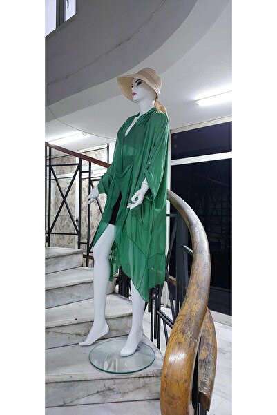 Bohem Stil قفطان وبلوزة كبيرة الحجم بتفاصيل حريرية إيطالية