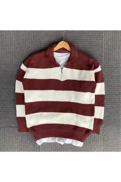 LEYEL Moda Tricotaj cu dungi Sezon Nou Pulover Sălonik