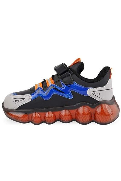 KCMN Adidași Fred-25 Bosst Unisex pentru copii - Talpă ortopedică, ALBASTRU