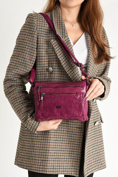 Baginn Geantă Messenger Femei Y.S.Leather - Curea încrucișată, Vegană, 22*13 Cm Faux Piele