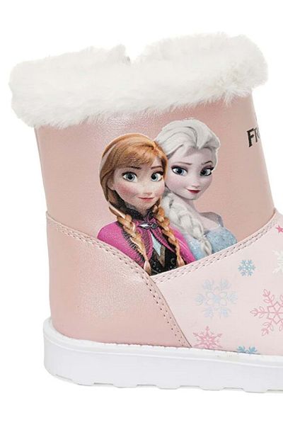 Frozen Παιδικές ορθοπεδικές μπότες χιονιού Pink Fında
