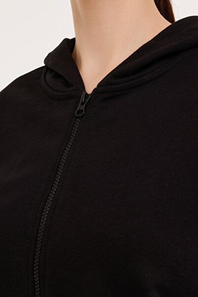 Kinetix WB AGNES 18BT209 4PR Siyah Kadın Eşofman Üstü